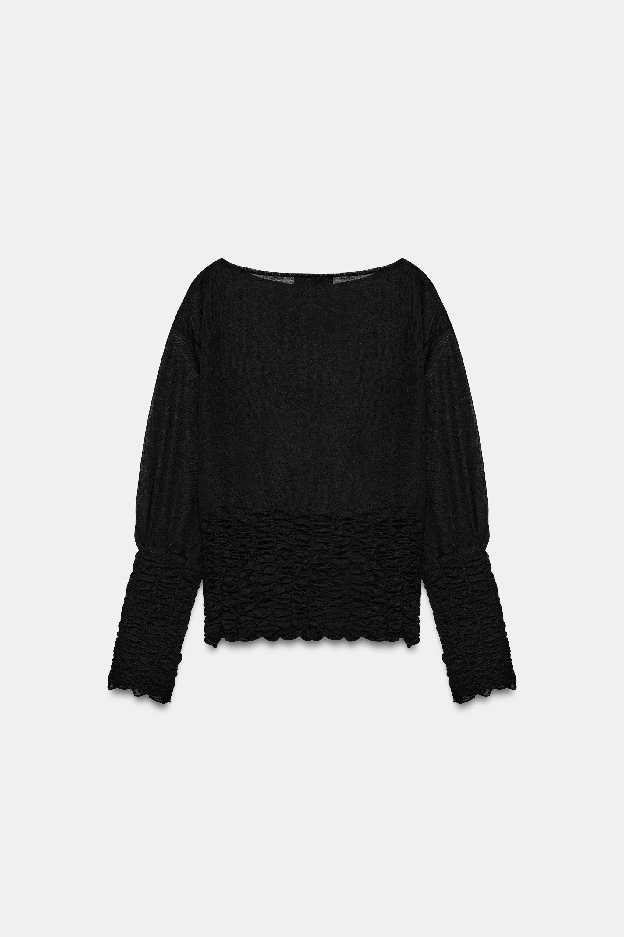 HONEYCOMB COMBINATION KNIT JUMPER